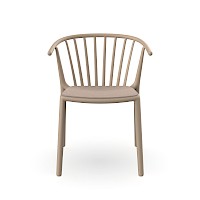 Chaise Woody tapissée