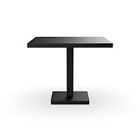 Table Barcino 90x90 pied central
