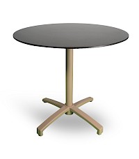 Table phénolique compacte Ø70 pied Fall